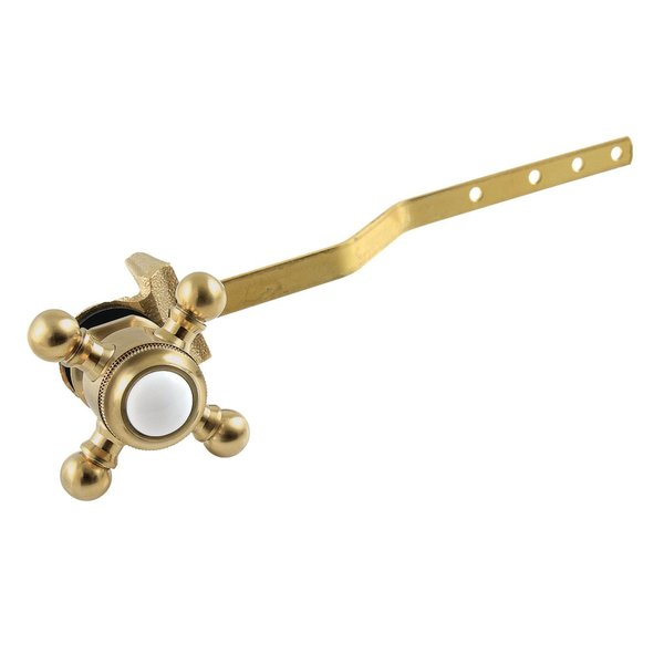 Kingston Brass Front Mount Toilet Tank Lever, Brushed Brass KTBX7